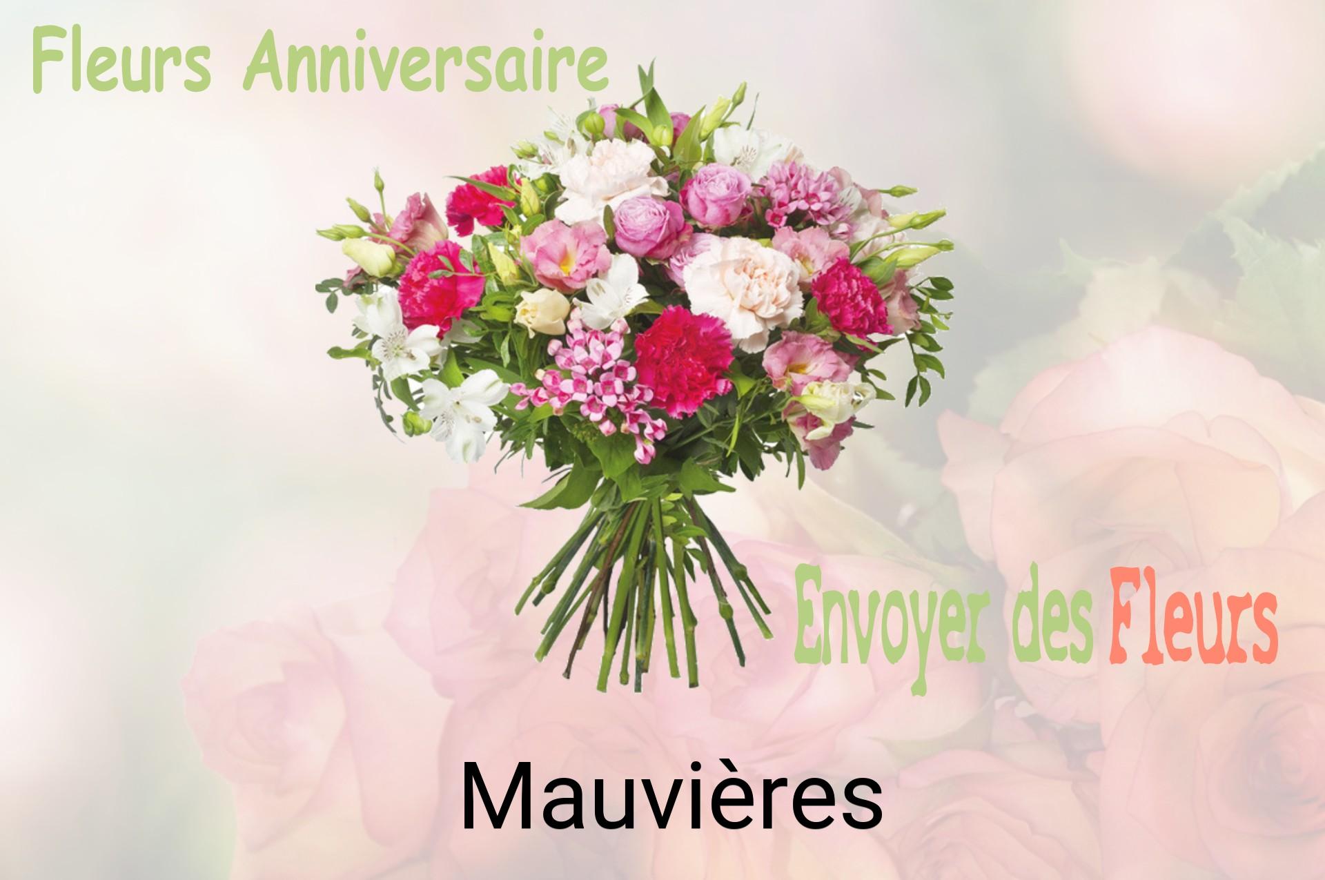 Bouquet de fleurs d’anniversaire livré à Mauvières
